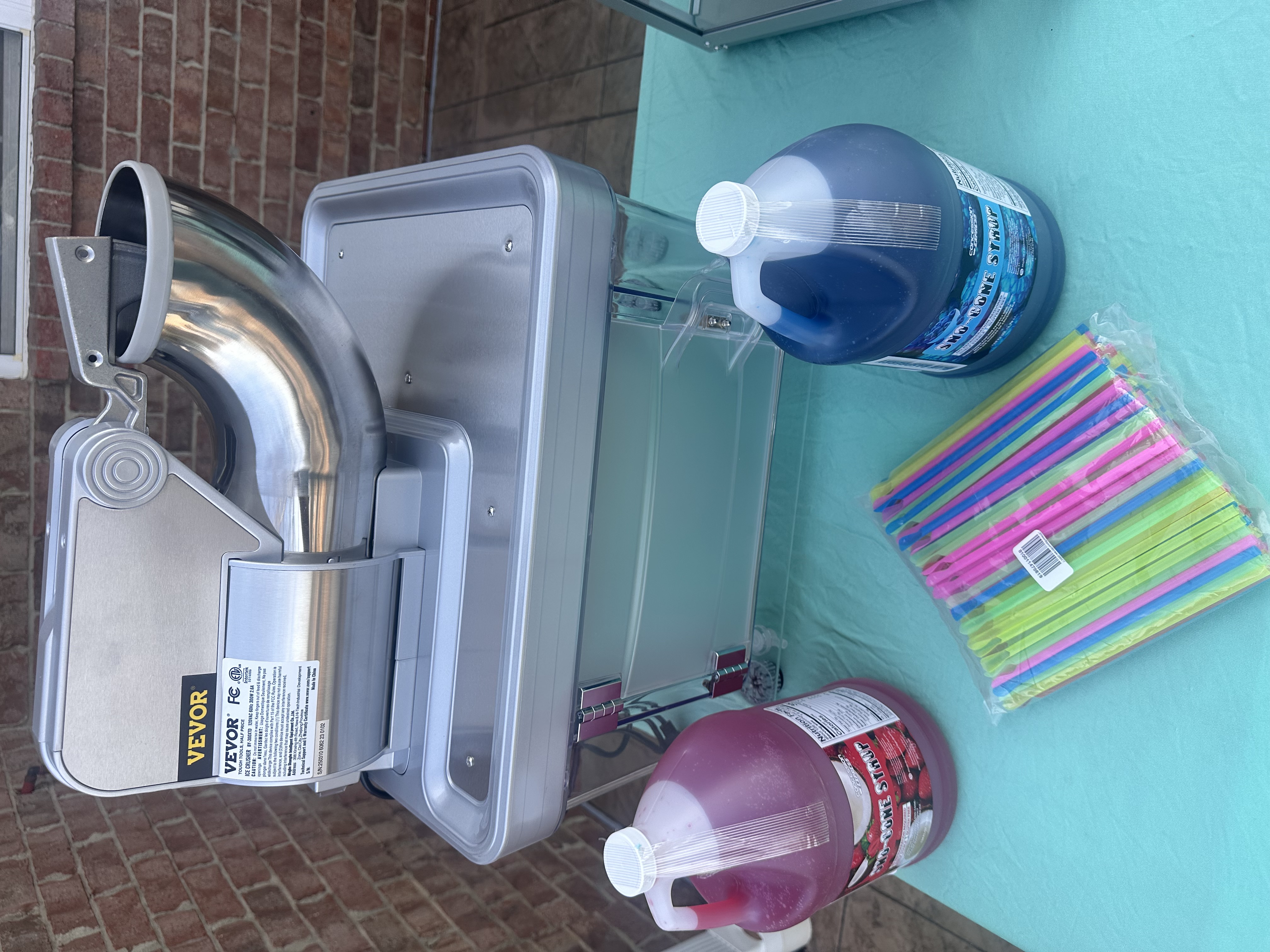 Shave ice and snow cone machine rental Daphne Alabama